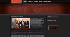 Desktop Screenshot of eberhardweimer.com